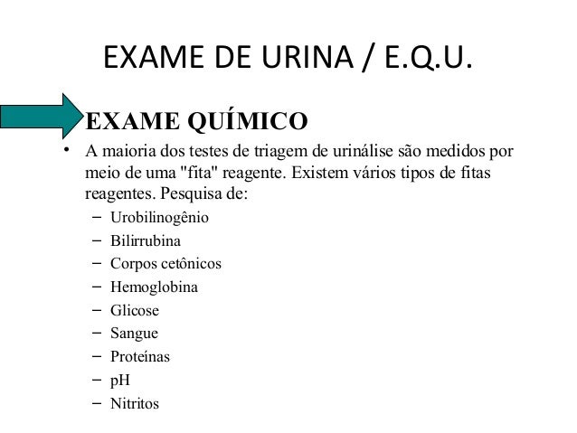 Exame microscopico do sedimento leucocitos