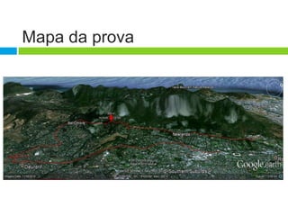 Mapa da prova
 