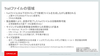 Copyright © 2016 Oracle and/or its affiliates. All rights reserved. |
ネットワーク
• Trailファイルの生成量をベースに帯域におさまるか確認
– 試算例：REDO生成量 × 1.1(サプリメンタル・ロギング増分) × 0.4
• 帯域に収まらない場合は転送圧縮機能の使用を検討
– ラフな見積もり： Trailファイルをgzipで圧縮
– 圧縮機能を使用するとData PumpのCPU消費が向上
25
 