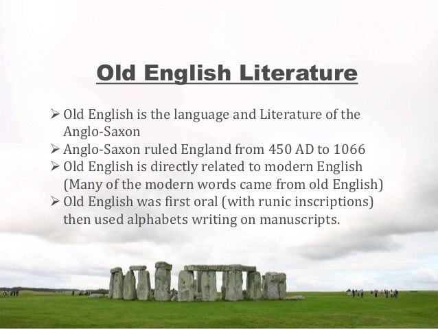 Old English Literature