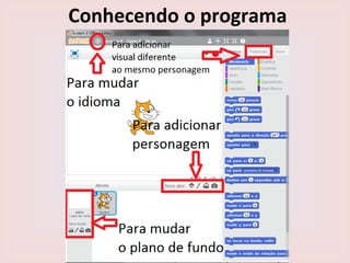 Conhecendo o programa
 