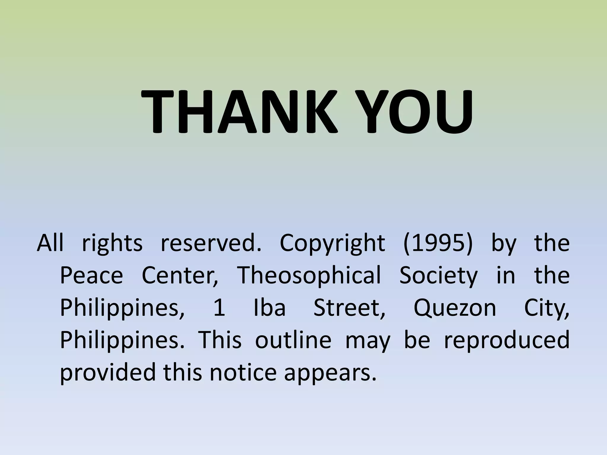 12. They are creative and have wholesome sense of humor.Philosophical and non-hostile sense of humor III. Qualities of Self-Actualized People