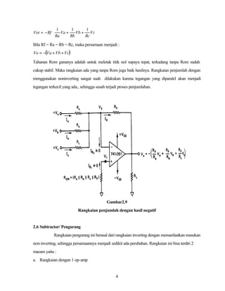 sharing belajar OP Am elektronika dasar | PDF