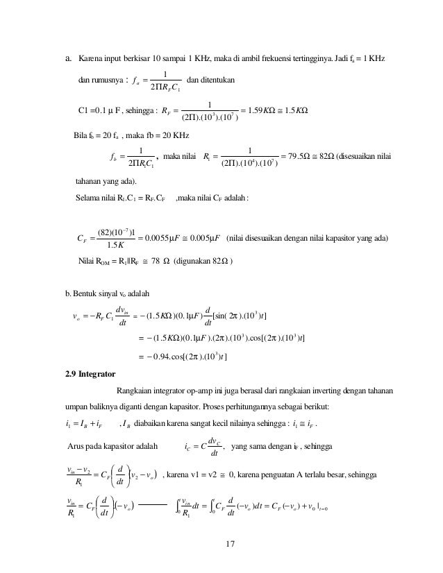 Sharing Belajar Op Am Elektronika Dasar