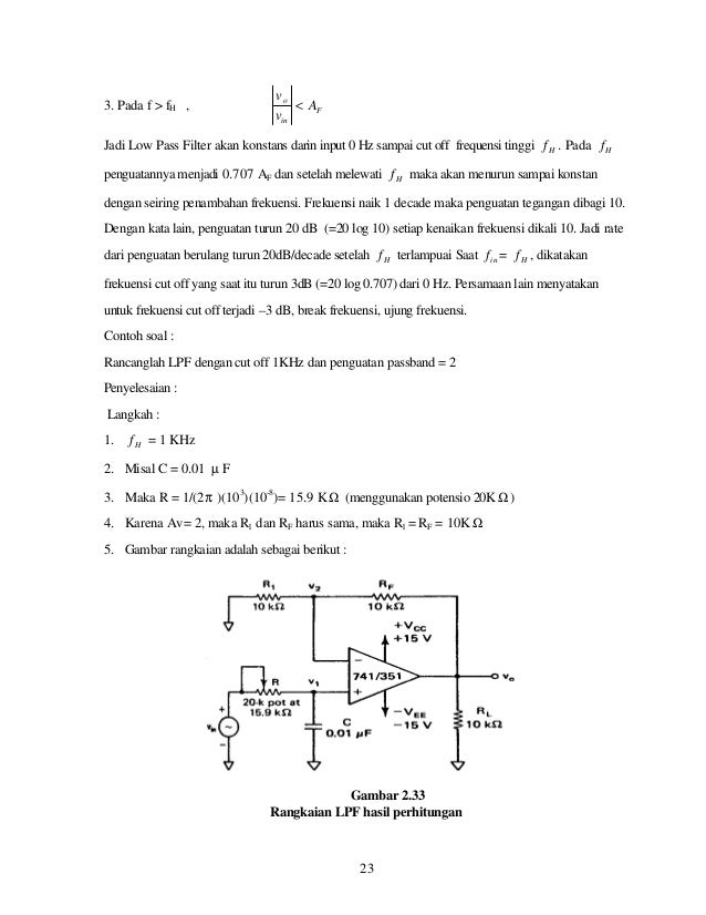 Sharing Belajar Op Am Elektronika Dasar
