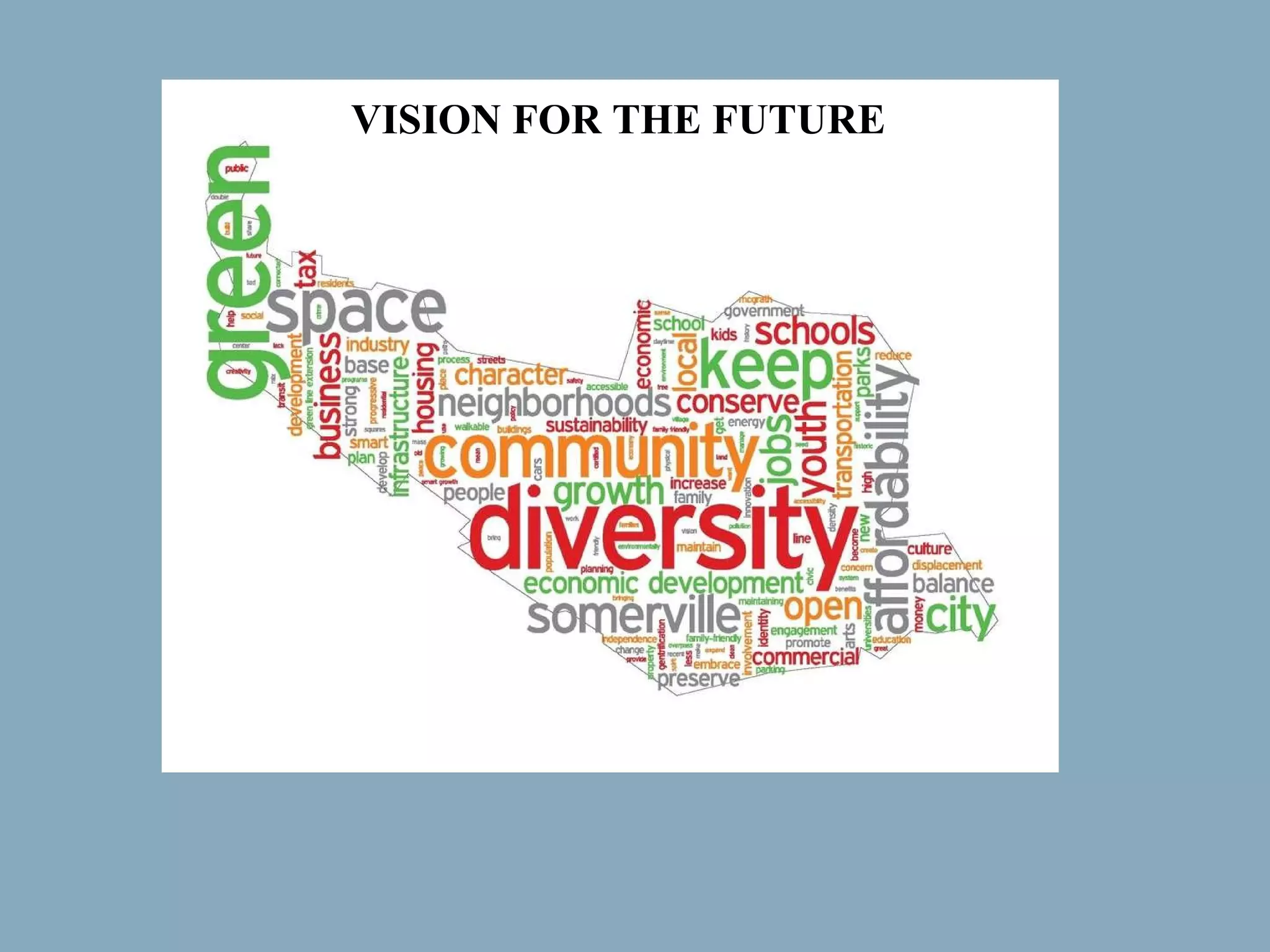 VISION FOR THE FUTURE 