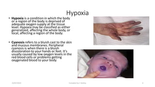 Hypoxemia Rash 2 oxygen and oxygen saturation | PDF