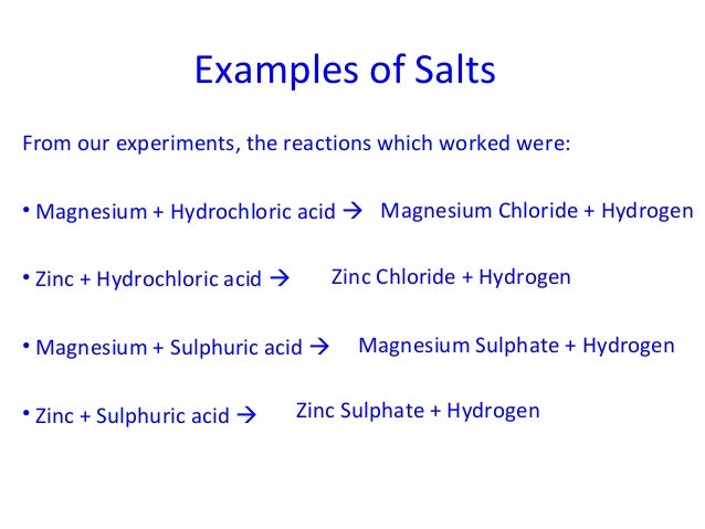 what is the word equation for calcium carbonate and hydrochloric
