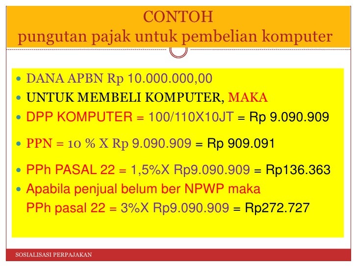 (2) pajak bendaharawan