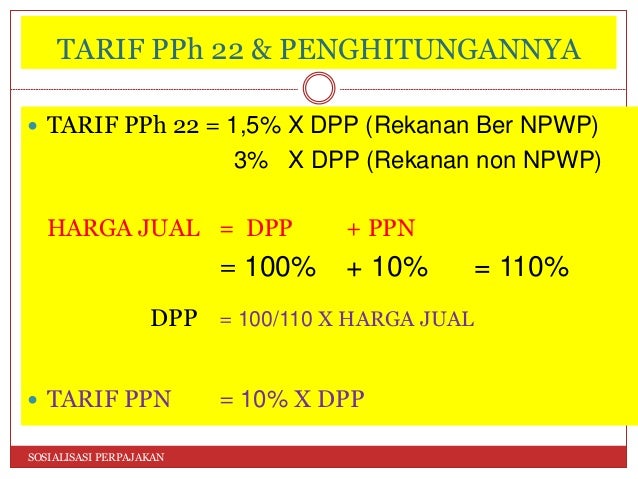 (2) pajak bendaharawan