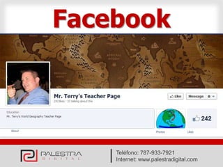 Facebook
  Page


    Teléfono: 787-933-7921
    Internet: www.palestradigital.com
 