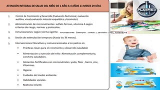 PAQUETE DEL CUIDADO INTEGRAL DE SALUD DEL NIÑO | PDF