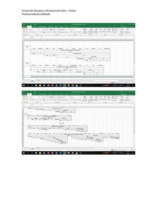 Centrode Estudiosa Distanciade Salta – Cedsa
Profesoradode LENGUA
 
