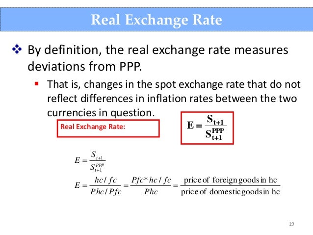 Exchange rate wikipedia