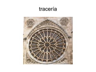 tracería
 