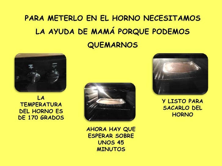 Tabla de Equivalencias en la Temperatura del horno (ºC a ºF)