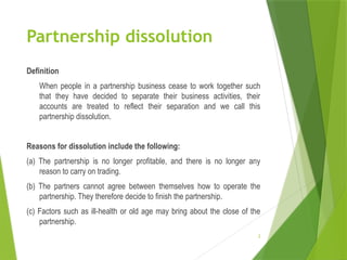 Comprehensive Guide to Partnership Dissolution Accounting and ...