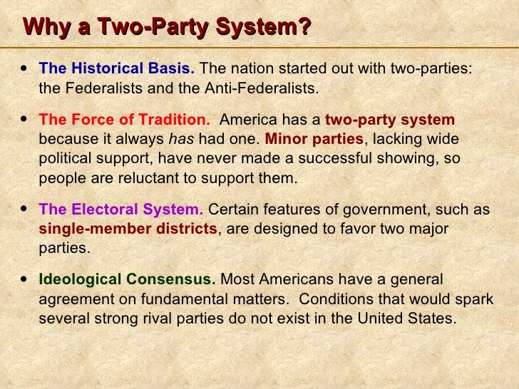 2 party system