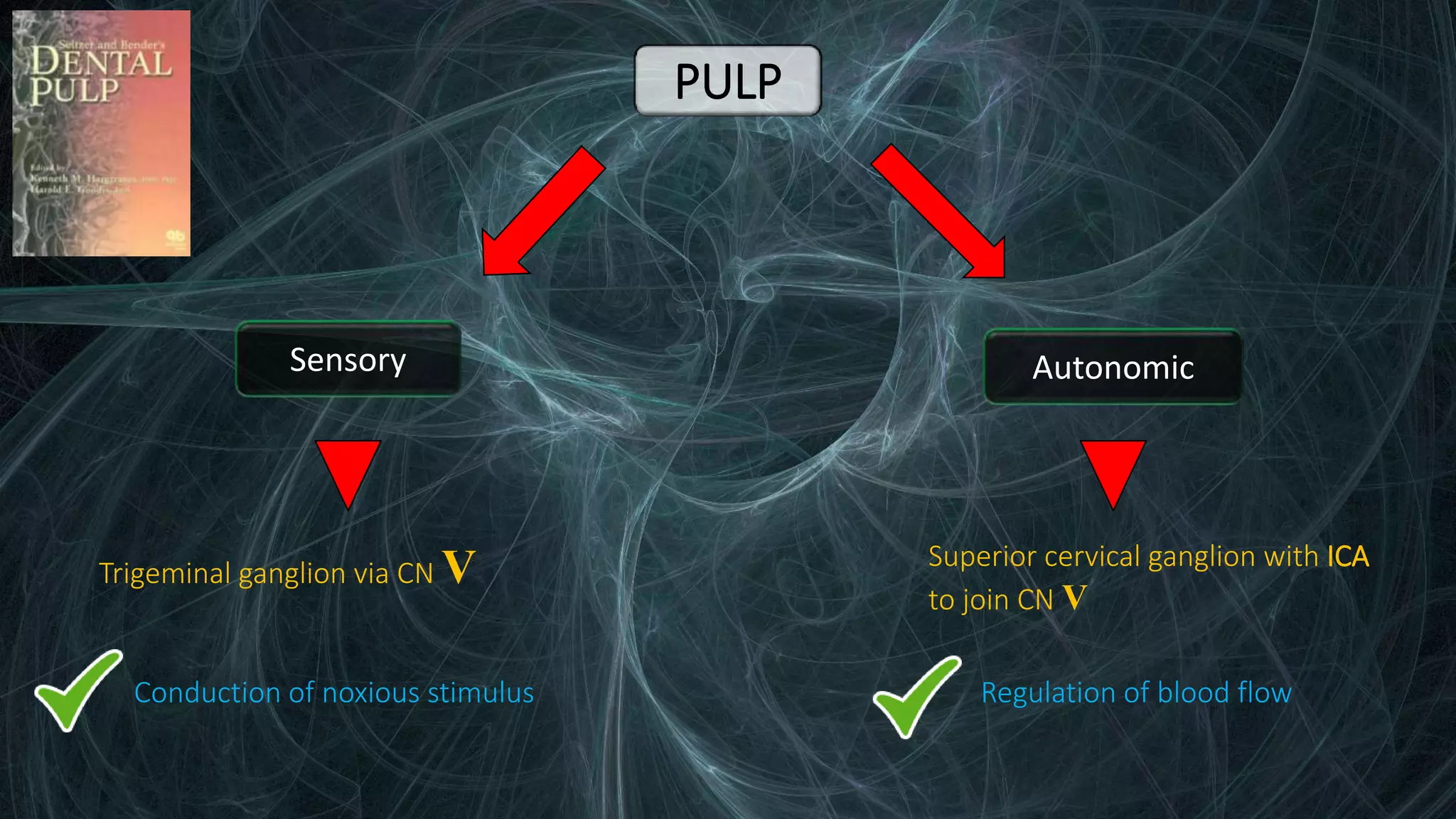Dental pain (Irreversible pulpitis: Pathophysiology) | PPTX