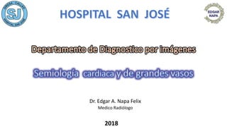 2018
Dr. Edgar A. Napa Felix
Medico Radiólogo
 
