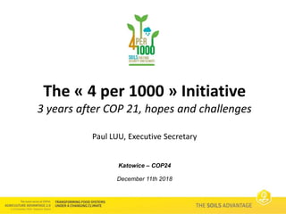 Soils Advantage: 4 per 1000 initiative - Paul Luu