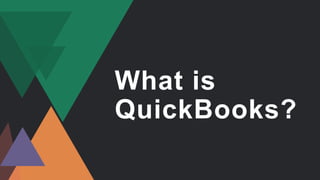 What is
QuickBooks?
 