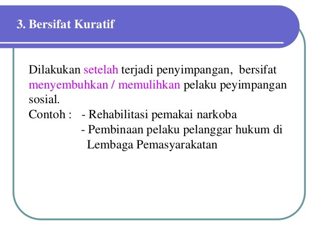 Pengendalian penyimpangan sosial