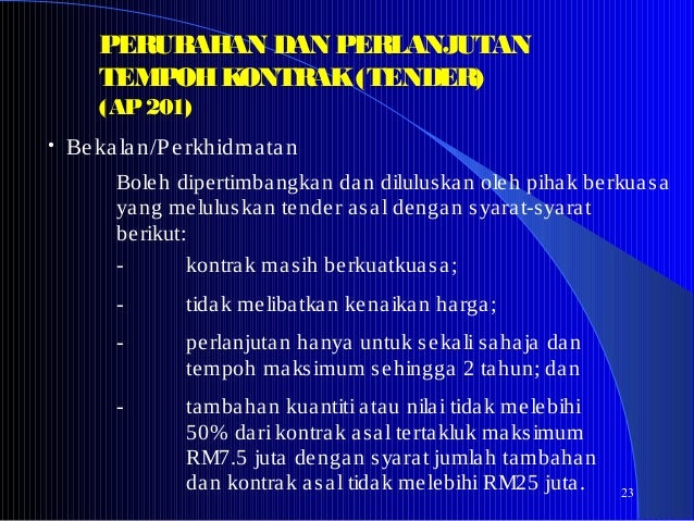 Pengurusan Perolehan Kerajaan Tatacara Kaedah