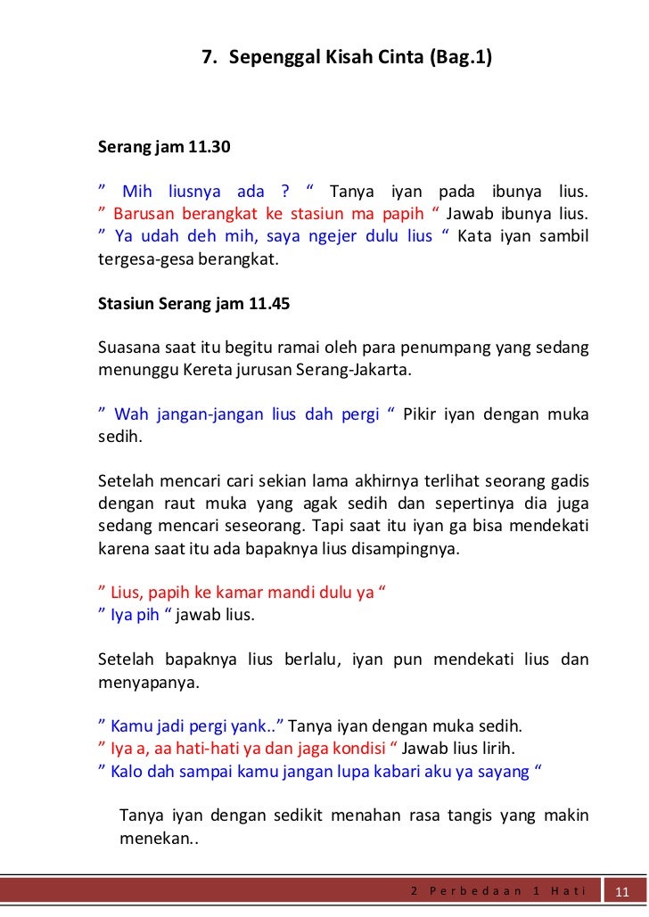 2 Perbedaan 1 Hati