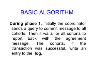 2 PHASE COMMIT PROTOCOL | PPT
