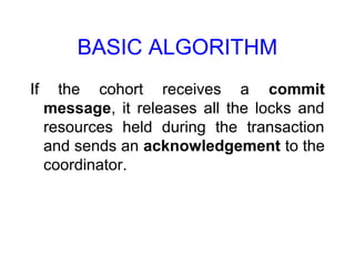 2 PHASE COMMIT PROTOCOL | PPT