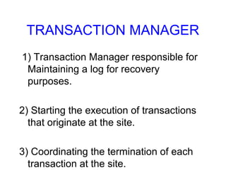 2 PHASE COMMIT PROTOCOL | PPT