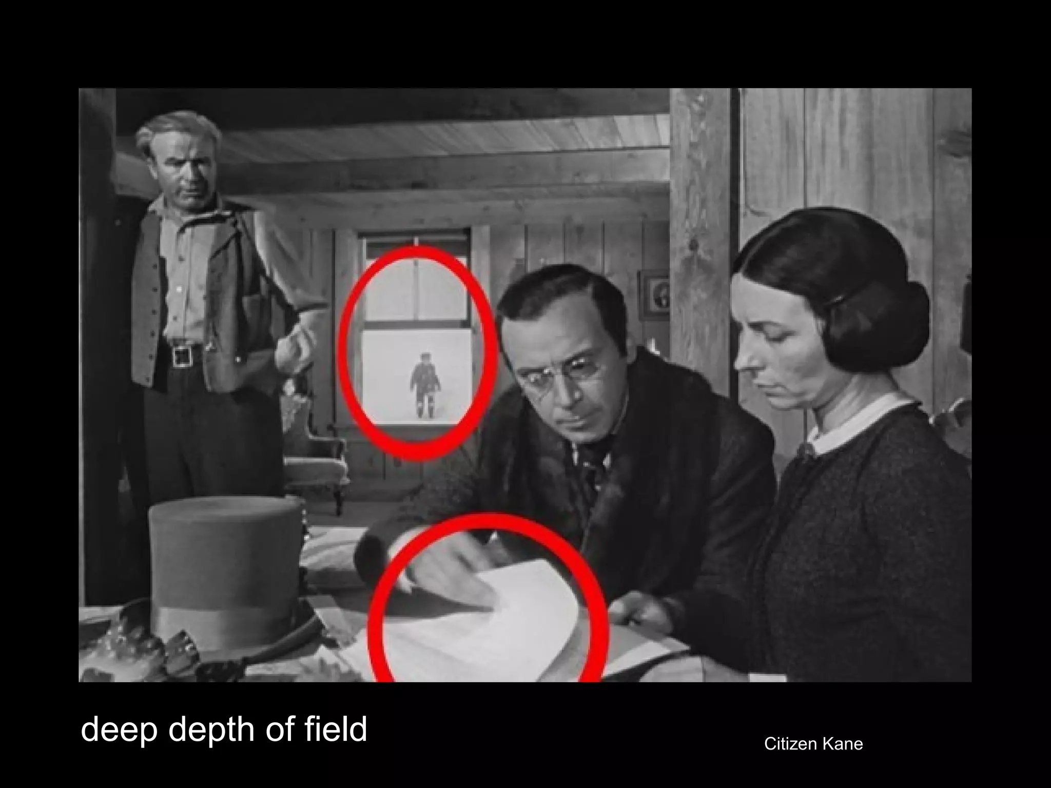 deep depth of field Citizen Kane
 