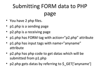 php 1 | PPT