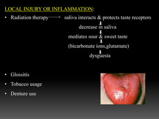Physiology of taste | PPTX