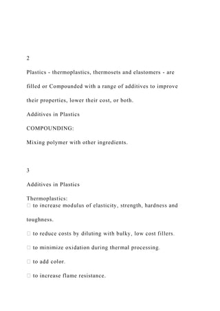 2 Plastics - thermoplastics, thermosets and elastomers - a.docx