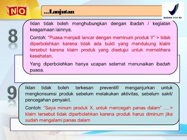 Pendaftaran Iklan Obat Tradisional dan Suplemen Makanan