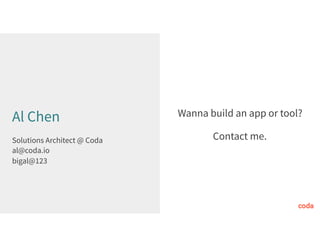 Building no-code tools and applications from spreadsheets - No Code Conf 2019