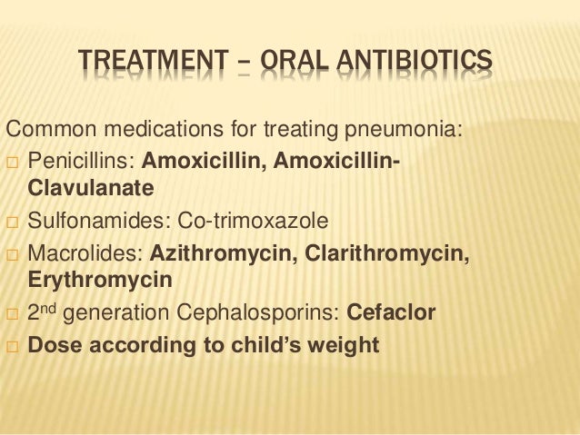 Biaxin Dosage For Pneumonia