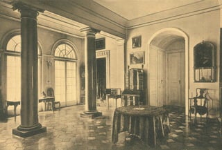 Wnętrze pałacu Potockich, lata 30. XX w.
Ze zbiorów rodziny Potockich
 