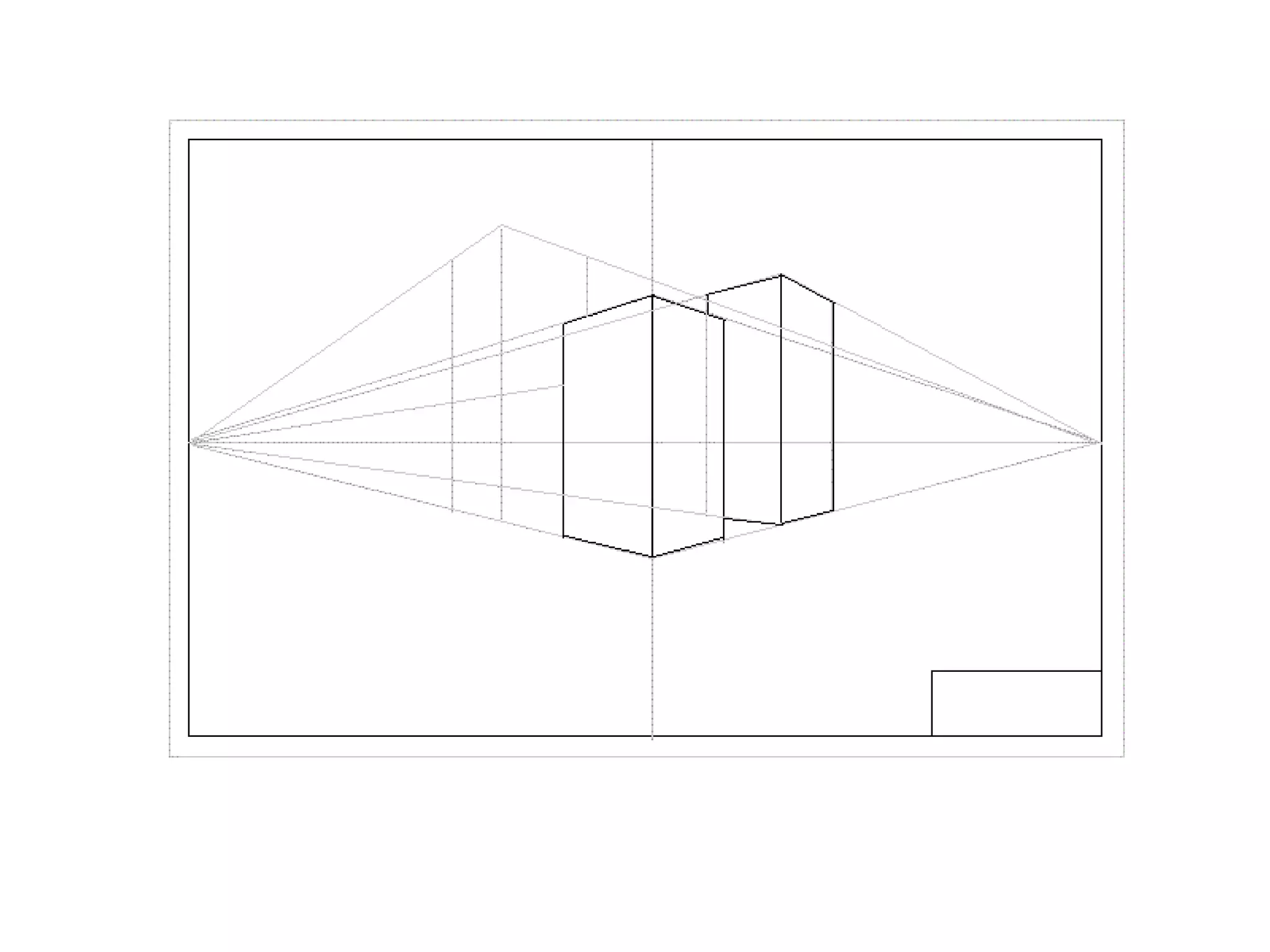 2 point perspective 