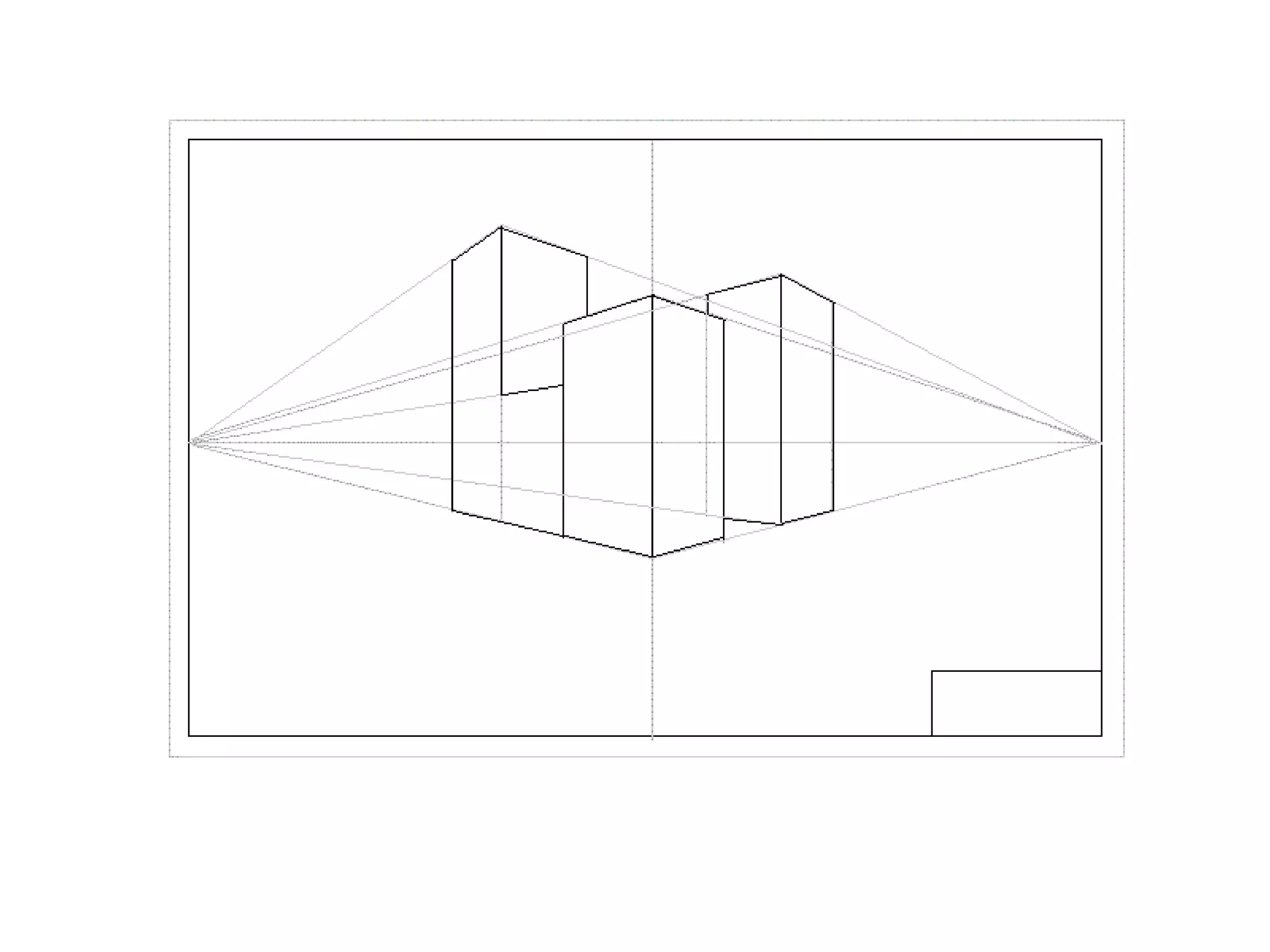 2 point perspective 