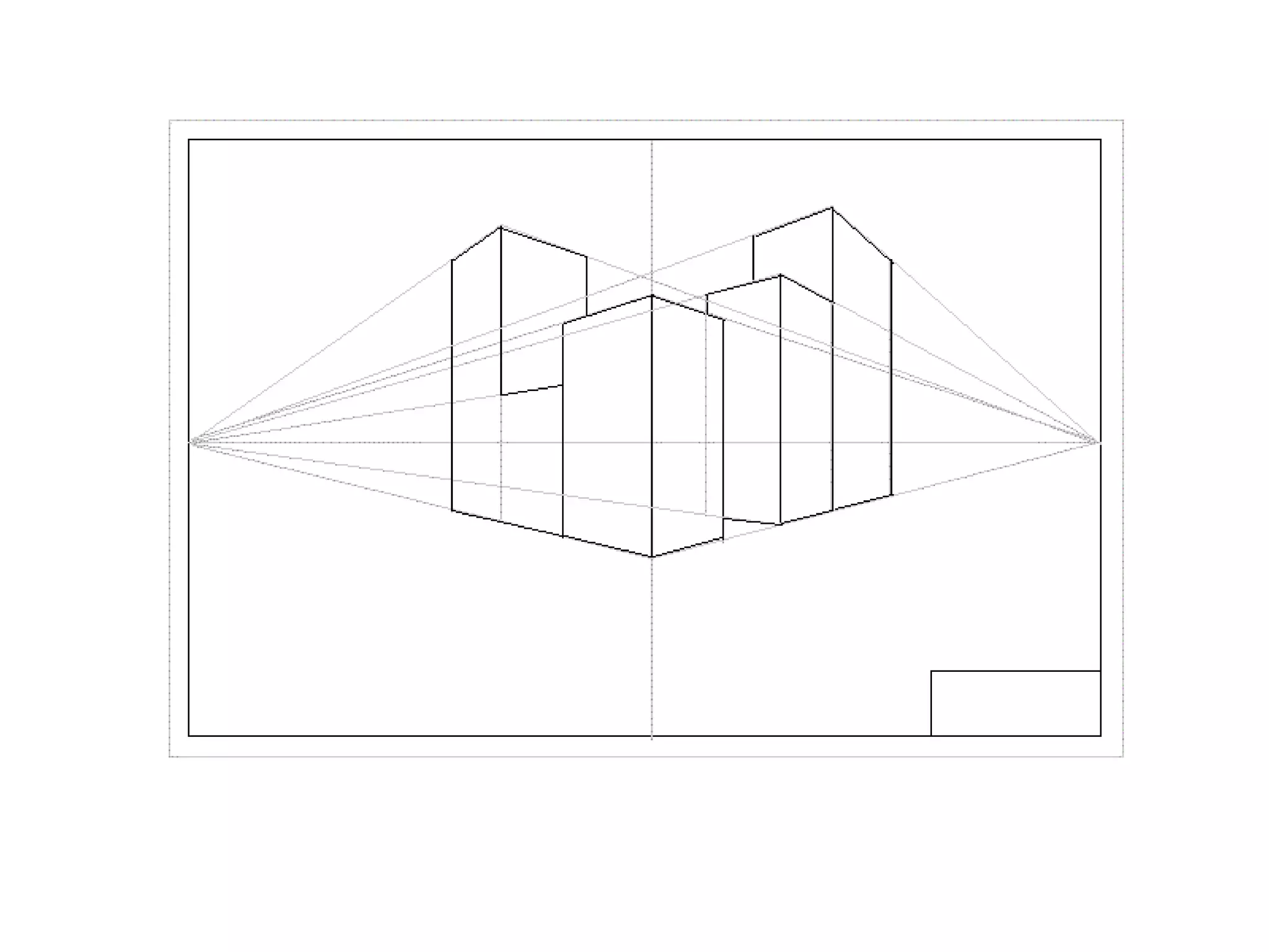 2 point perspective 