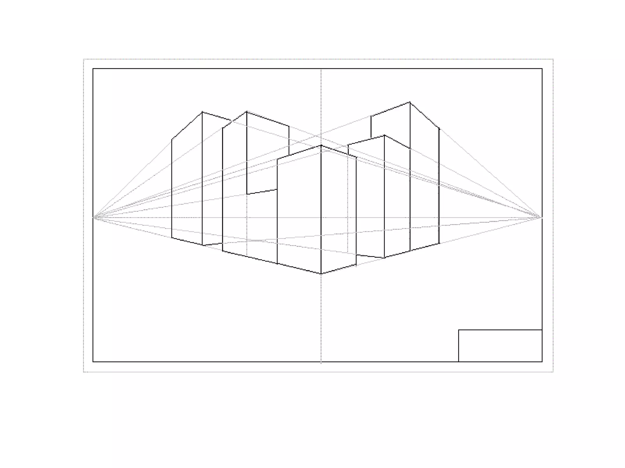 2 point perspective 