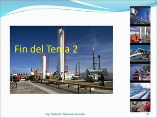 Fin del Tema 2
Ing. Carlos E. Velásquez Guzmán 29
 