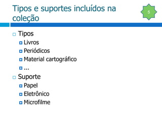 3º De Pesquisa: trabalha com profundidade os assuntos: dissertações, teses em determinadas áreas (materiais da literatura cinza).