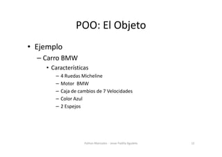 Programacion Orientada a Objetos en python | PDF