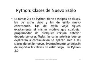 Programacion Orientada a Objetos en python | PDF