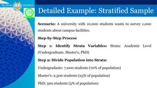 Population & Sample in Bio-Statistics for Allied Health Science | PPTX