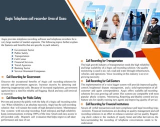 2 line Aegis Voice Logger 